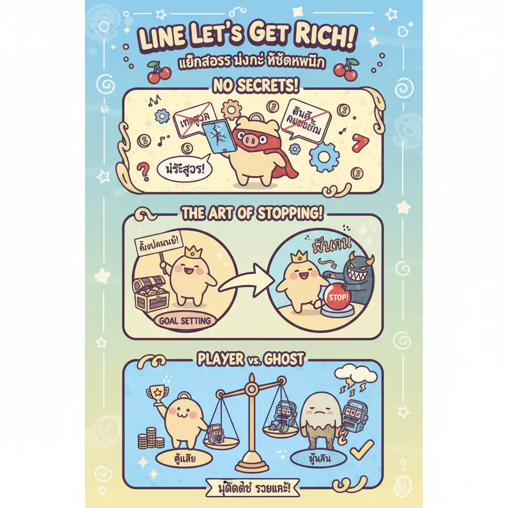 เล่นสล็อต ยัง ไง ให้แตกหมื่น - LINE Lets Get Rich