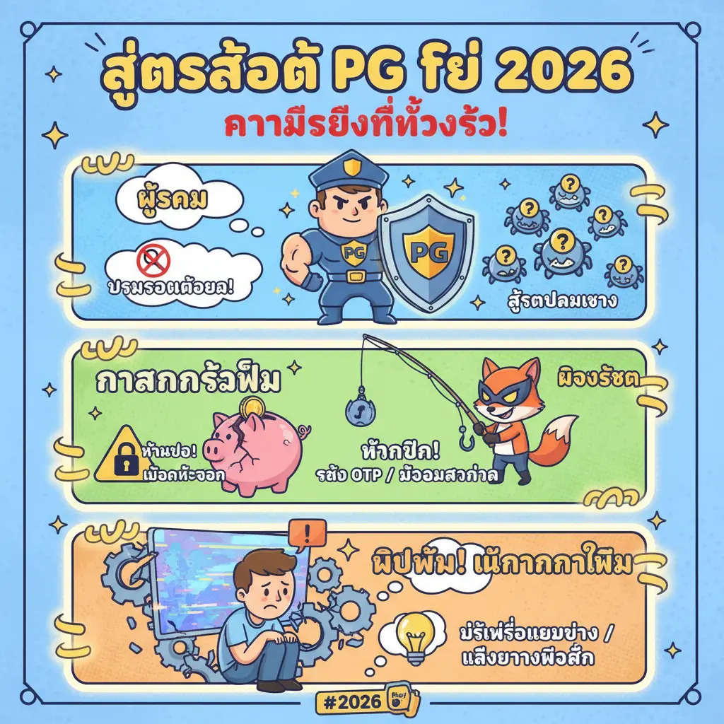 สูตรสล็อต pg ฟรี ใช้ได้ จริง 2026 - ผู้คุม