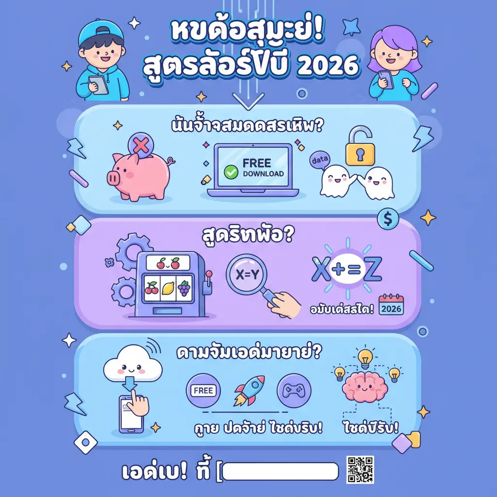 ดาวน์โหลด สูตรสล็อตฟรี ไม่ต้องสมัคร - นักศึกษา