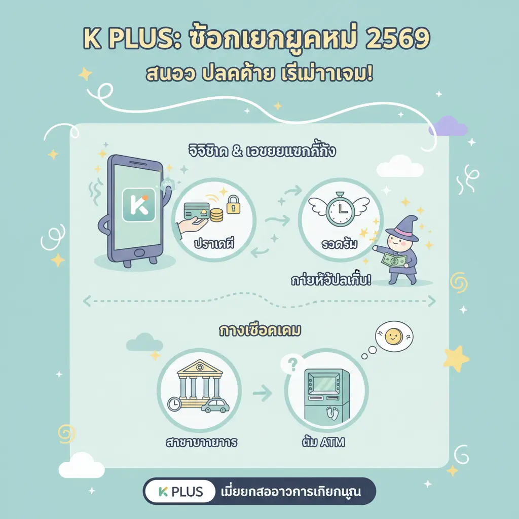 ถอนเงิน - K PLUS
