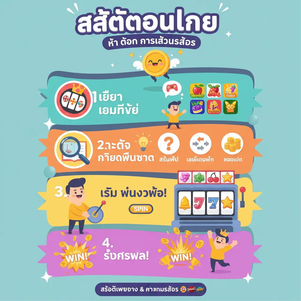 ขั้น ตอน การเล่นสล็อต - สล็อต